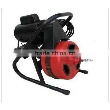 Roller sewer pipe cleaning machine