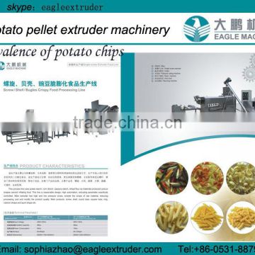 potato chips sanck making machine/ flavoring machine