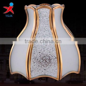 Manufacturers selling Europe type restoring ancient ways all copper glass lamp shade/bedroom european-style lamp/personality all