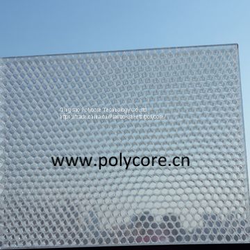 fire-retardant  waterproof light transmission honeycomb floor panel