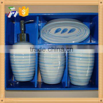 handpaint Ceramic Bathroom Accessory Set