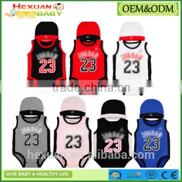 Wholesale fashion baby clothes basketball
