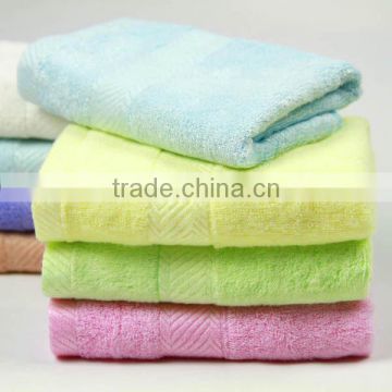 100% cotton super soft solid towel