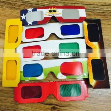 3D Paper Glasses For Viewing Solar Eclipses Eye Protect M7031602