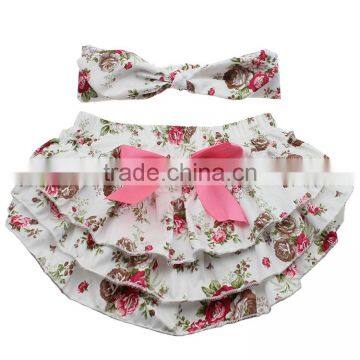100% Cotton Baby Ruffle Covers Short In A Variety Of Colors Kids Trousers