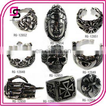 Yiwu 2014 fashion stainless steel jewelry with rings designs