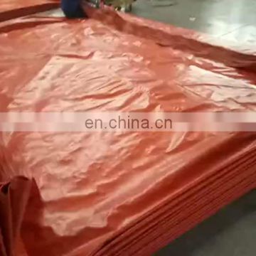 120gsm orange waterproof pe tarpaulin sheet with cheap price
