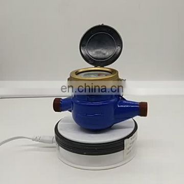 mini brass flow sensor water meter class c 15mm