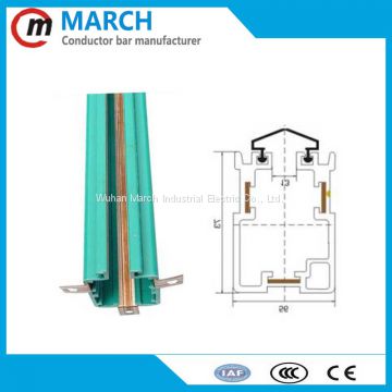 High quality china factory supply conductor box 80a 100a box busbar