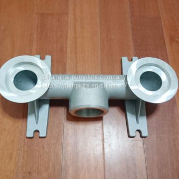 P15-5080-01 Inlet Housing For Footed Base Parts Fit Wilden Pumps