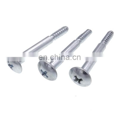 nickel plated slot pan head shoulder electric screws for equipment