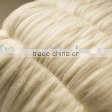 100% worsted combed cashmere top