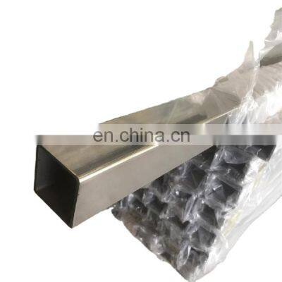 Sanitary Polishing and Hairline Finish SUS304 Steel Square Tube