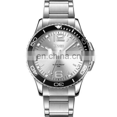 SKMEI 9278 Men Quartz Watches Top Luxury Brand Fashion Simple Stainless Steel Men Wrist Watches