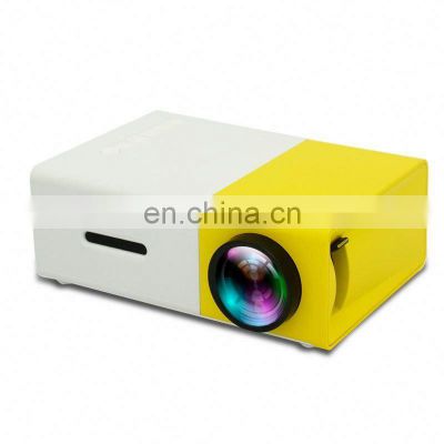 Real factory sale high quality mobile phone projector without battery built in yg-300 lcd projector