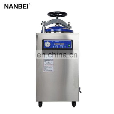 Class B automatic vertical high pressure steam sterilizer autoclave price