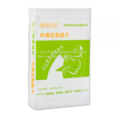 Double Folded PP Woven Polypropylene Feed Bags Gravure Printing Bopp Lamination