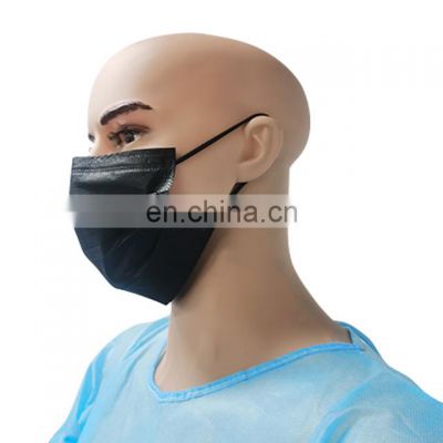 Three PLy Cheap Fashion Face Mask Factory Direct Sale black disposable face masks Medical Face Mask Bulk In Stock