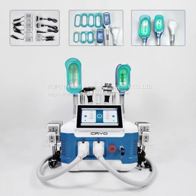 Portable Cryolipolysis Cavitation RF 3 in 1 function fat freezing slimming skin care device