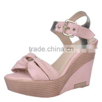 2015 ladies new fashion sandals with platform hot sell sandals
