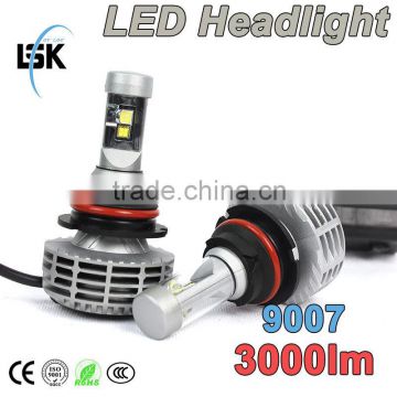 New arrival G6 fanless all in one energy saving waterproof 9007 led headlight conversion