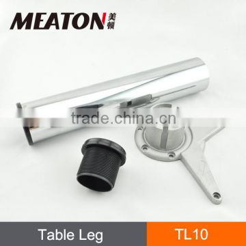 Meaton chrome plated 60mm tables leg / furniture table leg