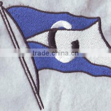 Customized country flag design embroidery patch from manufacture