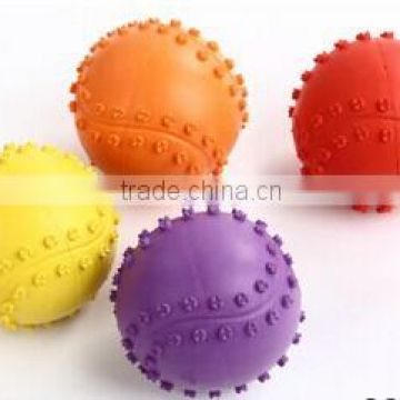 2015 6.3 cm Rubber Pet & Dog Colored Tennis Ball