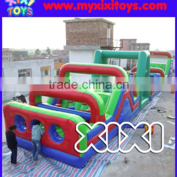 2016 outdoor inflatable obstacle course
