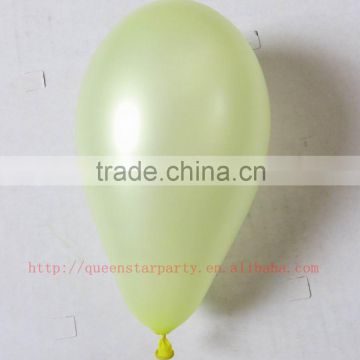 Latex helium balloons Water balloons Neon color yellow