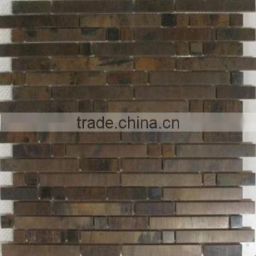 luxury copper mosaic tile