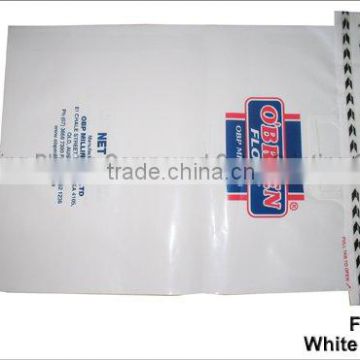 LDPE flour bag with zipper