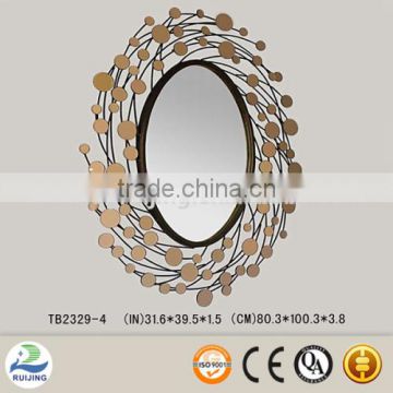 high quality engraving cheval wood designing mirror for domestic