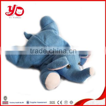 Custom made soft elephant plush toy pillow, plush stuffed elephant toy pillow