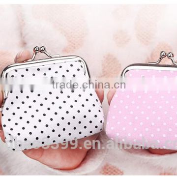 2016 Promotion clip cute mini framed coin purse lady portable nice wallet