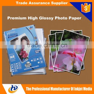 A3 A4 5x7 4x6 double sided high glossy inkjet photo paper 200g