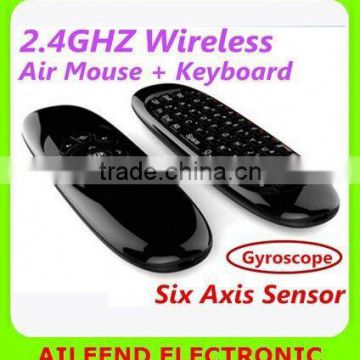 c120 For Android PC Keyboard Remote Air mouse rf remote control
