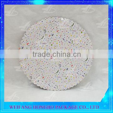 new style singlewall thick round cardboard cake board