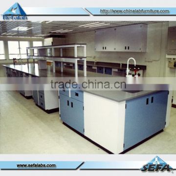 Physics Laboratory Furniture Steel Workbench For Industrial