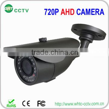 2014 new products Waterproof Bullet 1.0MP 720P with IR-CUT Night Vision AHD analog Camera