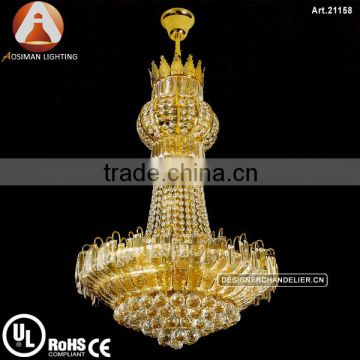 Large Empire Crystal Chandelier for Hotel