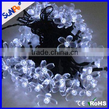 Christmas decoration suppliers wedding street decoration LED solar micro led string lights