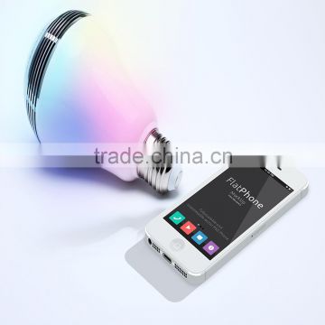 high quality e27 night light bulb with music speaker function
