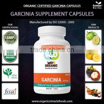 Garcinia Cambogia Capsule Dietary Supplement For Healthy Weight Loss