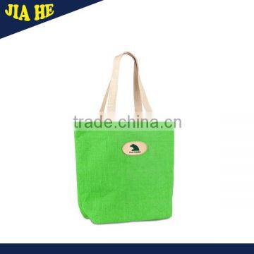 hand bag jute shopping bag jute tote bag (JSB-007)