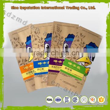 Best price Kraft paper bag for dried fruit packaging with best quality