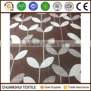 2016 new arrival hign density printed blackout fabric for curtain