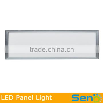 40W 1*2ft led light panel white/silver housing CE/EMC/LVD/RoHS approval Isolated driver led flat panel lamp