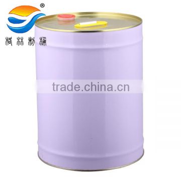 16L tinplate can for paint or oil glue round