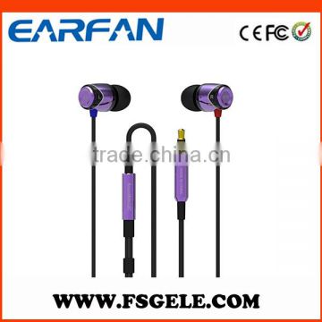 FSG-EM016 2014 customized color earphone in tube pack